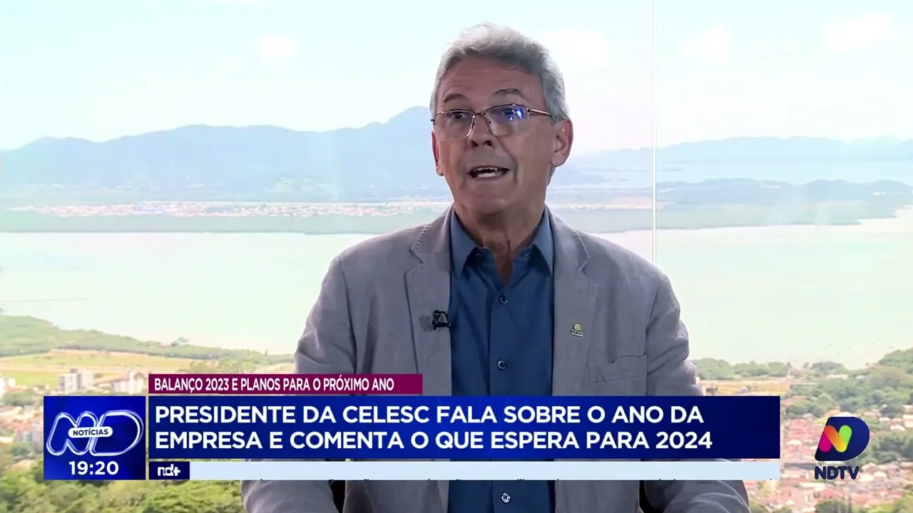 Presidente da Celesc analisa 2023 e revela planos promissores para 2024