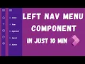 Create Expand Collapse Navigation Menu in PowerApps in Just Minutes