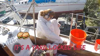 The People that Live on Their Sailboats in Boat Yards (E.57 Sailing w/the Litzenbergers)