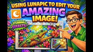 Using LunaPic to edit your image