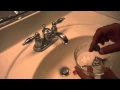 How to Clean a Bathroom sink Faucet Aerator Screen Low water pressure EASY DIY