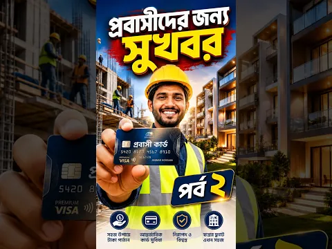 প্রবাসী কার্ডে ফ্ল্যাট নিয়ে যে সুবিধা আসছে! | পর্ব–২