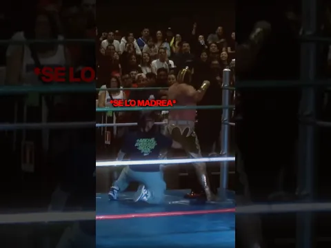 AZUKY se CANSÓ del FREESTYLE y se METIÓ a la LUCHA LIBRE🥵☠️ #Azuky #luchalibre