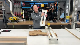 EcoSled V2 - Affordable PE Router Sled Jig For Flattening Slabs