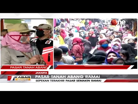 Mendekati Idul Fitri, Pasar Tanah Abang Kembali Ramai | tvOne