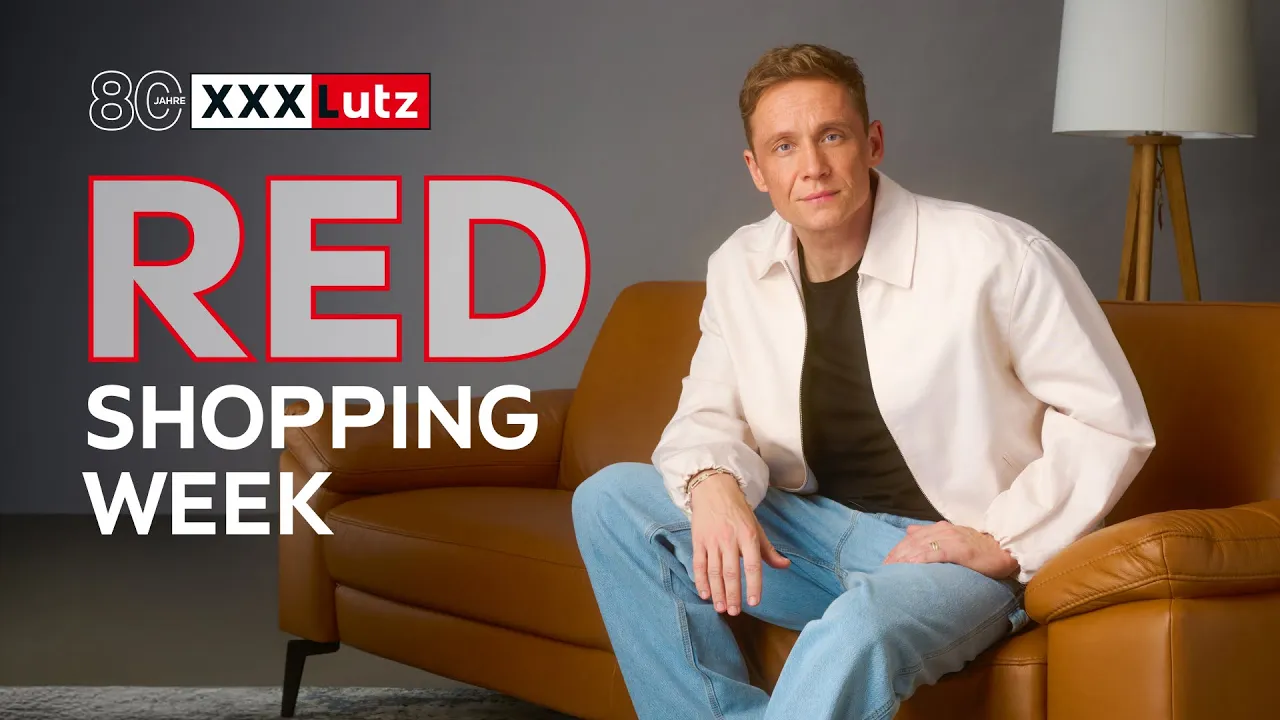 XXXLutz Deutschland — XXX Lutz Red Shopping Week Sale (YouTube video ad)