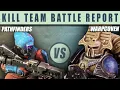 Tau vs Thousand Sons 40k Kill Team Battle Report