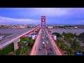 Download Lagu Pesona jembatan ampera, masjid agung, dan sungai musi kota palembang dari mata kamera drone FPV