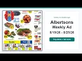 Albertsons Weekly Ad 26 - 26 Top 10 Deals