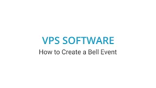Visiplex - How to Create a Bell Event