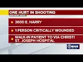 Man injured in shooting near Harry and Broadway
