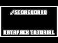 Command Tutorial scoreboard 1 19 Java Detecting Actions