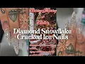 HOW TO - Diamond Inlay Hard Gel Nails w Dual Forms Collab Hosted by Chedda83