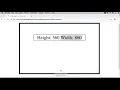 jQuery outerHeight and outerWidth to the Size of an Element