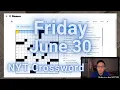 I m getting too old for the slang 0 20 Friday 23 New York Times Crossword