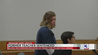 Former teacher sentenced on child sex charges