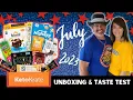 KetoKrate Unboxing Taste Test July 2023