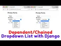 How to Implement Dropdown List with Django