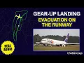 Download Lagu Gear-up landing. FedEx Boeing 757 lands on a belly at Chattanooga. Real ATC