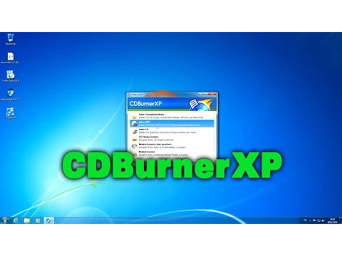 Download MP3 CDBurnerXP - So brennt man auf CD / DVD