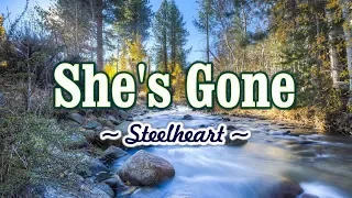 shes gone karaoke version as popularized by steelheart