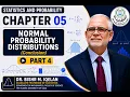 Statistics and Probability Chapter 05 Part 4 Normal Probability Distributions Conclusion