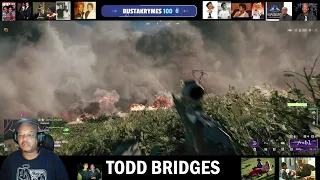 Todd Bridges is live with fornite or Marvel Rivals