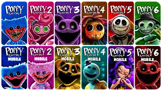 Poppy Playtime: Chapter 1-7 PC & Mobile - ALL Endings & Boss Fights | Poppy: Chapter 6 (4K 2026)