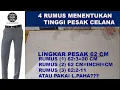 Download Lagu 4 RUMUS DASAR MEMBUAT POLA CELANA FORMAL ATAU CELANA KERJA,CARA MENENTUKAN PESAK