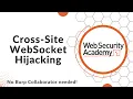 Lab Cross-Site WebSocket Hijacking no Burp Collaborator needed