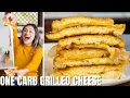 ONE CARB KETO GRILLED CHEESE WITH BEST KETO CLOUD BREAD
