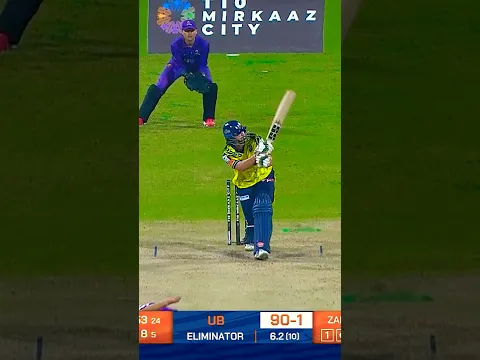 Power mode ON! Tim David smashes 40 in 13 I Abu Dhabi T10 Season 9