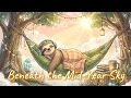 Beneath the Mid-Year Sky Soft Lo-fi Jazz for Mid-Year Reflection Focus Cozy Sloth Looping