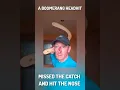 Download Lagu a #boomerang 🪃 HEAD HIT,missed the catch and hit the nose #australia 🇦🇺