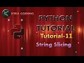 Python Tutorial 11 String Slicing in Python