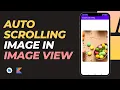 How to create auto scrolling image inside image view in android studio Auto image slider