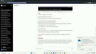 How to constantly run Python script in the background on Windows