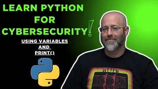 Learn Python Ep 1 - Printing to the Screen and Using Variables