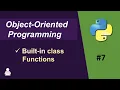 Object Oriented Programming Python - 07 Built in Class Functions Accessing attributes