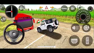 Modified Mahindra TharšGames:Indian White Thar (Gadi Wala Games) Car Game Android Game - #2025