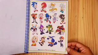 ¡Libro para Colorear de Sonic | Amé colorea a Sonic y sus amigos con este libro! 🦔🎨
