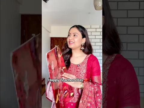 Teacher par crush on Teachers Day❤️ #comedy