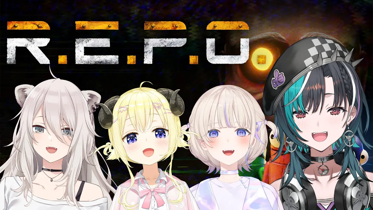 【R.E.P.O.】ホラー？お宝集め・・？先輩の後ろついていきます！！#ホロREPO　【#輪堂千速 / #hololivedev_is  #FLOWGLOW 】