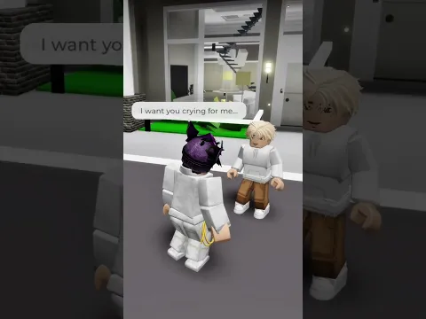 Cry for me😭🎵 #roblox #brookhaven