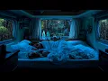 Download Lagu Rain Sounds for Sleeping ⛈️ Soothing Rain and Thunder on Car for Stress Relief \u0026 Insomnia Therapy