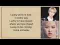 Download Lagu ONEW × ROSÉ - 'Lucky' Lyrics