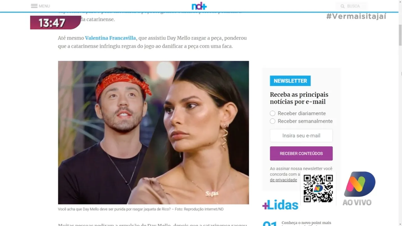 A Fazenda 13: Quem vai dar adeus ao reality hoje?