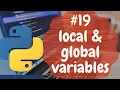 Python Programming Tutorial for beginners - python local and global variables