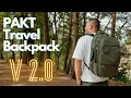 Pakt Travel Backpack VERSION 2 0 The ultimate travel bag