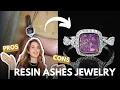 Resin Cremation Jewelry With Ashes The Pros Cons